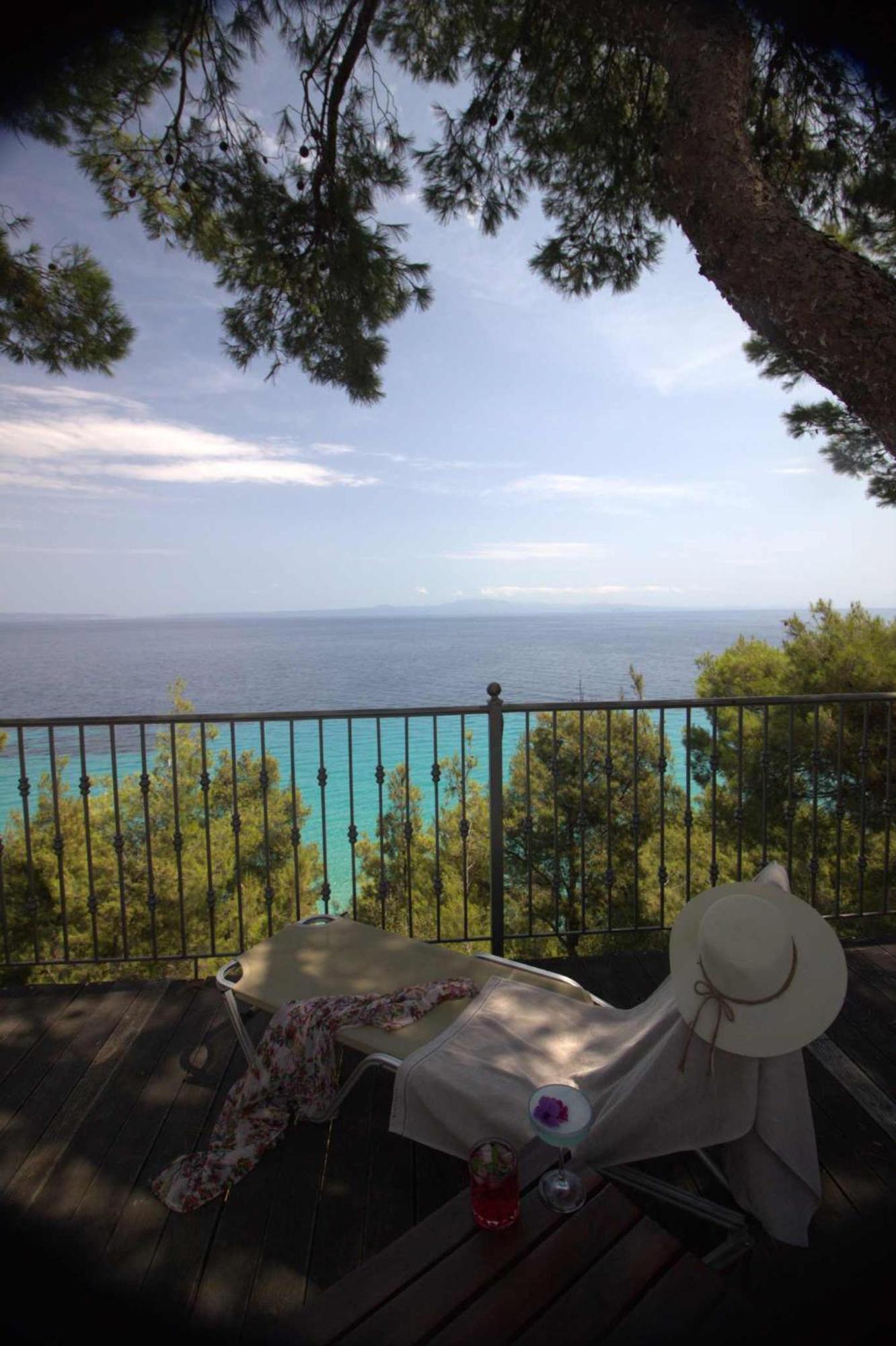 Evripidis Hotel Afytos Buitenkant foto