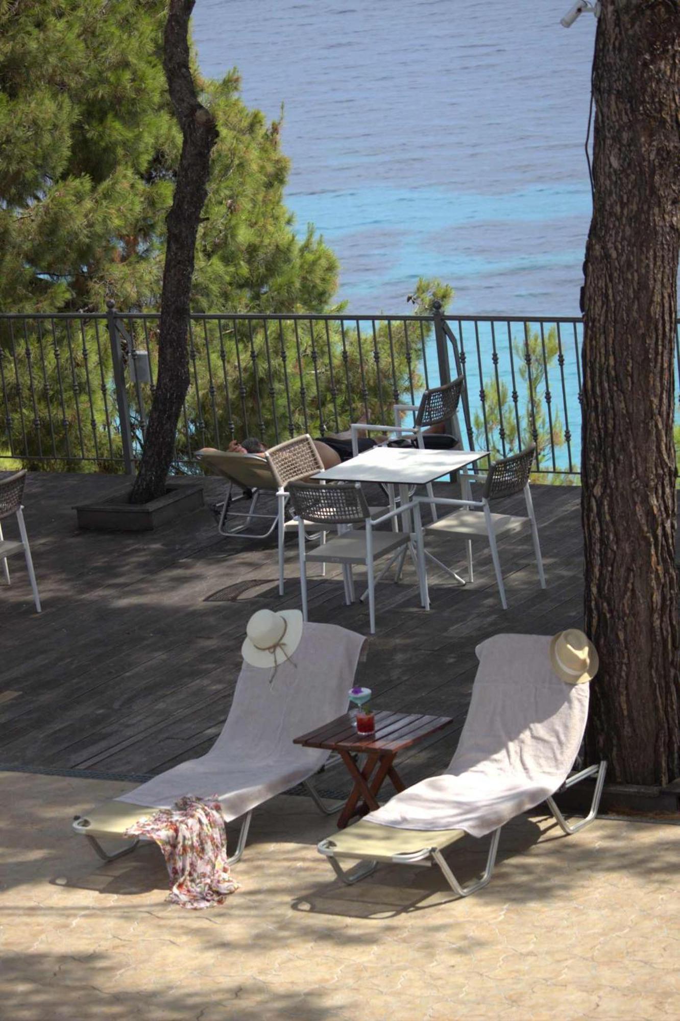 Evripidis Hotel Afytos Buitenkant foto