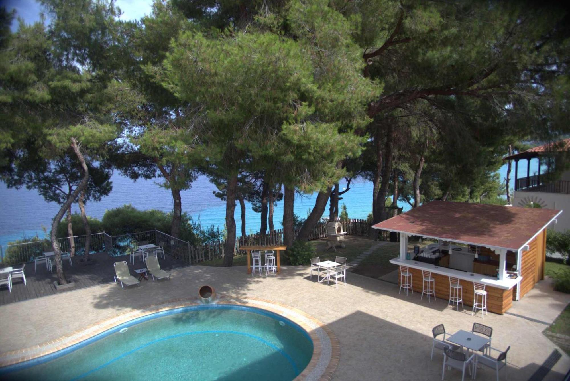 Evripidis Hotel Afytos Buitenkant foto