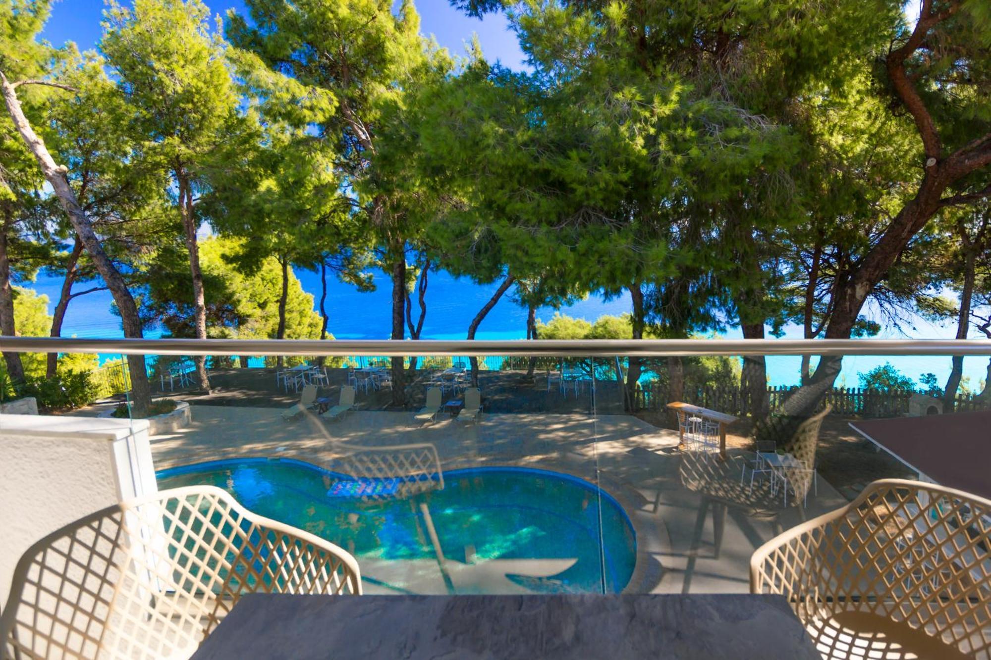 Evripidis Hotel Afytos Buitenkant foto